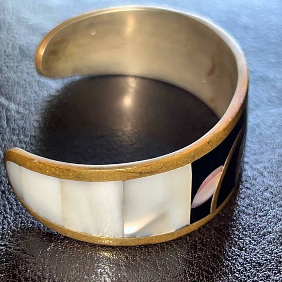 Mexican Alpaca Cuff Bracelet - Picture 3 of 11